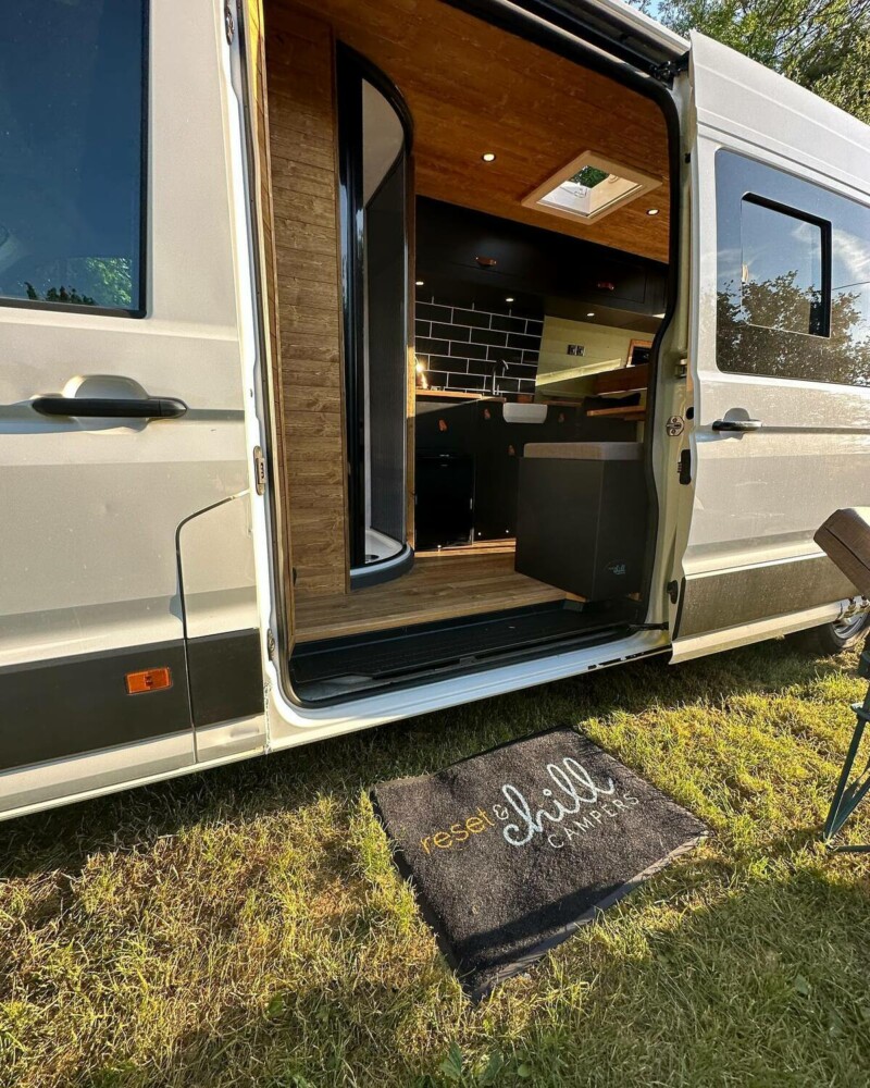 adventure never looked brighter than in the stylish onyx camper van conversion 5