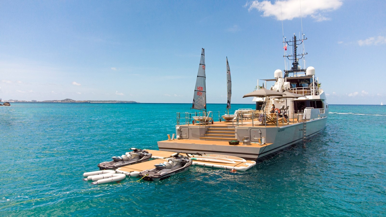 billionaires 15 million support yacht is part of an iconic sports fishing fleet 9