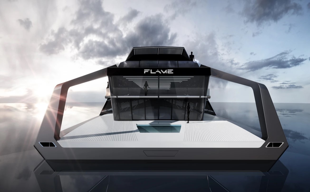 futuristic superyacht flame proposes luxury at sea but with a lighter conscience 3