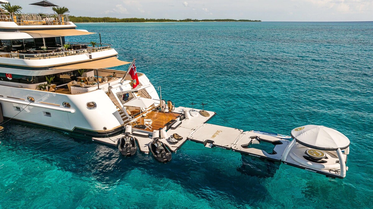 get your luxury whistle soaked with a lavish week aboard the toy filled sealion 27
