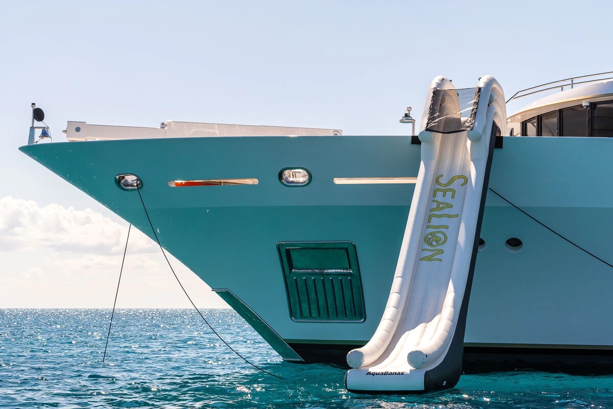 get your luxury whistle soaked with a lavish week aboard the toy filled sealion 6