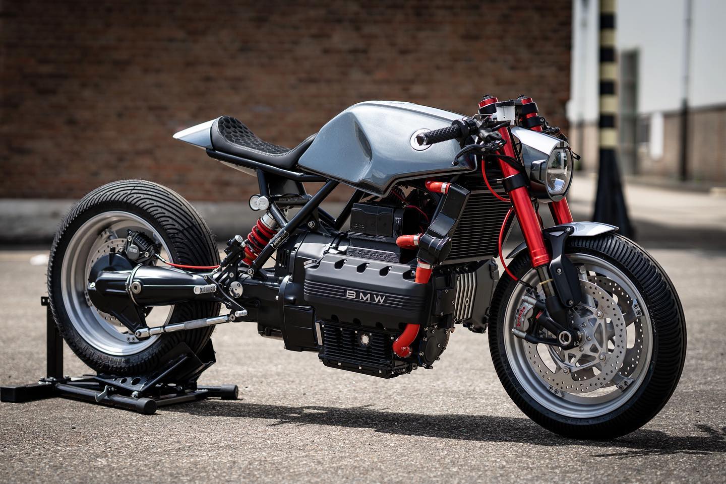 one off bmw k 1100 rs cafe racer matches futuristic looks with improved performance 11