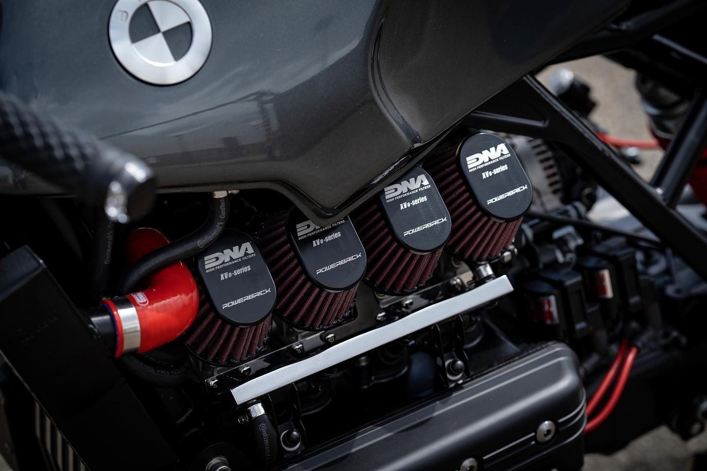 one off bmw k 1100 rs cafe racer matches futuristic looks with improved performance 4