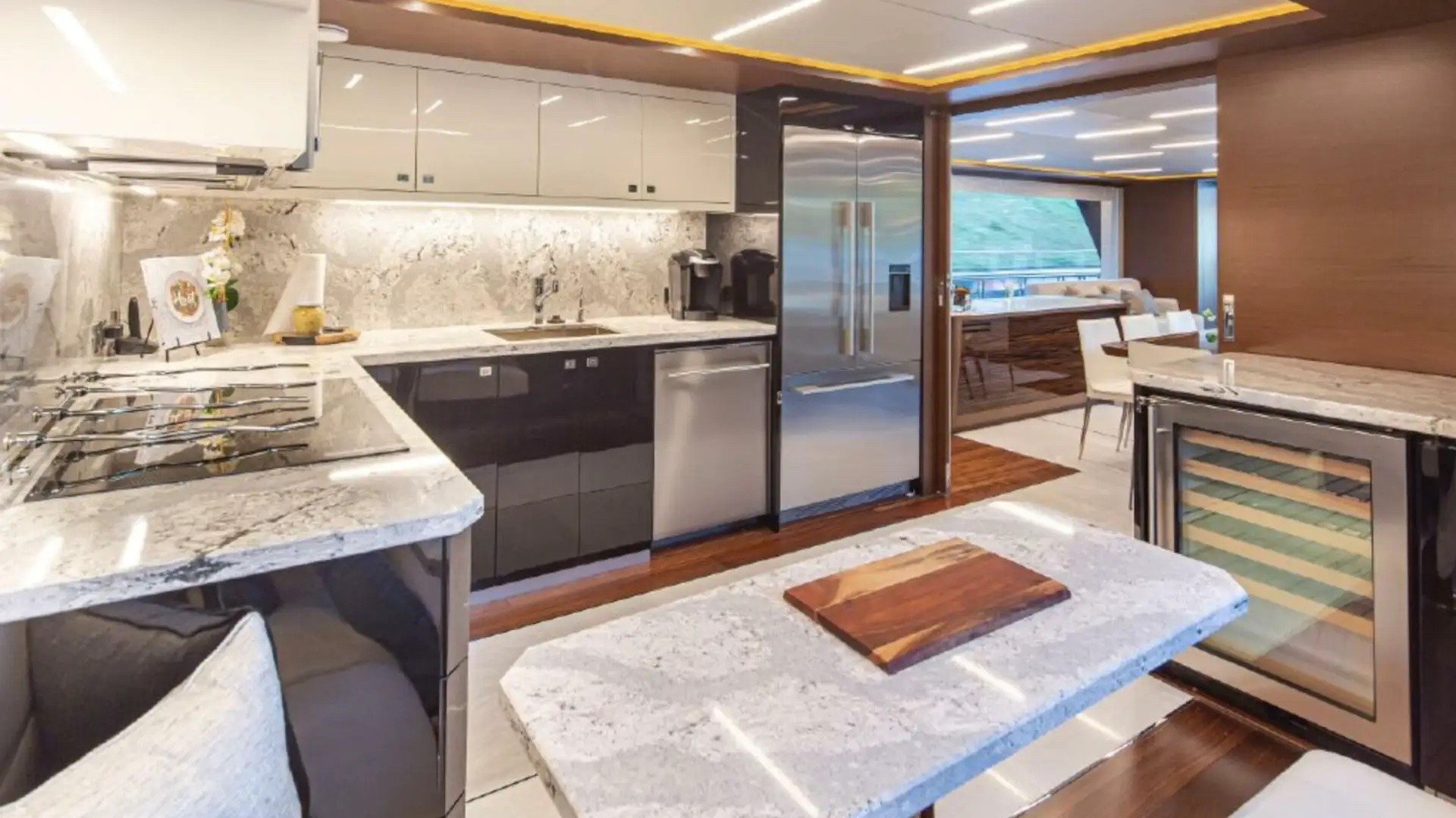 the golden standard for comfort and peace can be found in the 8 million tlc yacht 17
