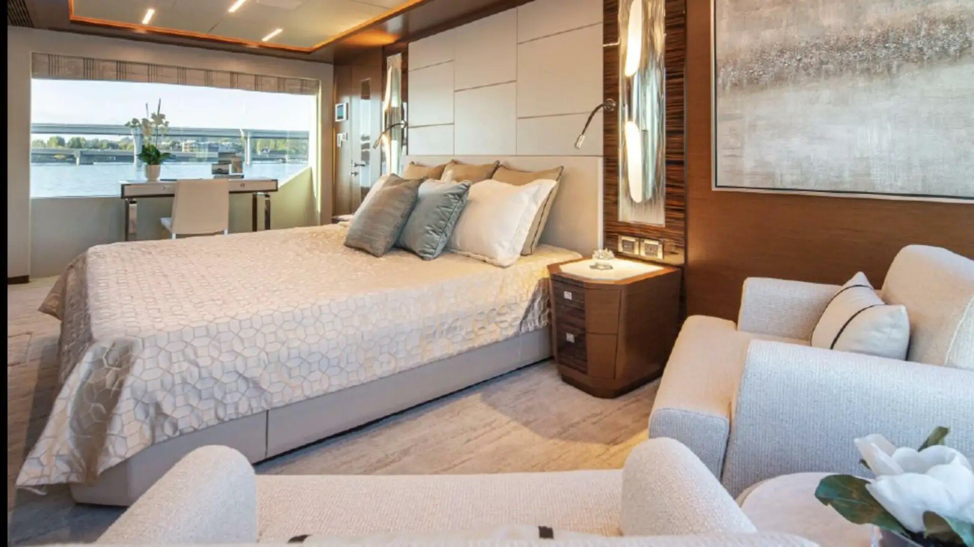 the golden standard for comfort and peace can be found in the 8 million tlc yacht 5