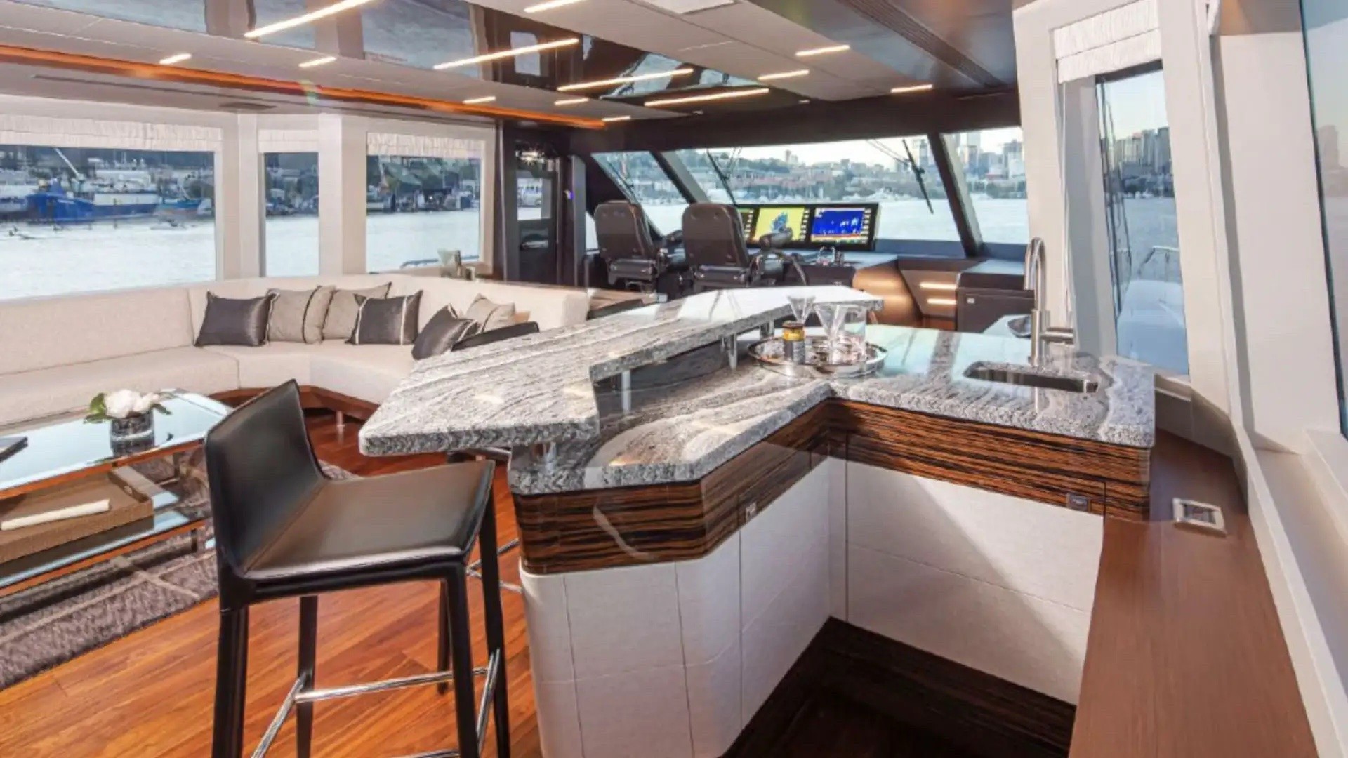 the golden standard for comfort and peace can be found in the 8 million tlc yacht 6