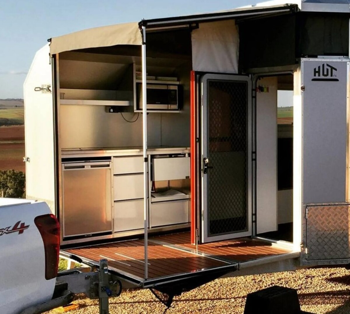 the hutrv deckpod is an expanding hybrid trailer like nothing youve seen before 15