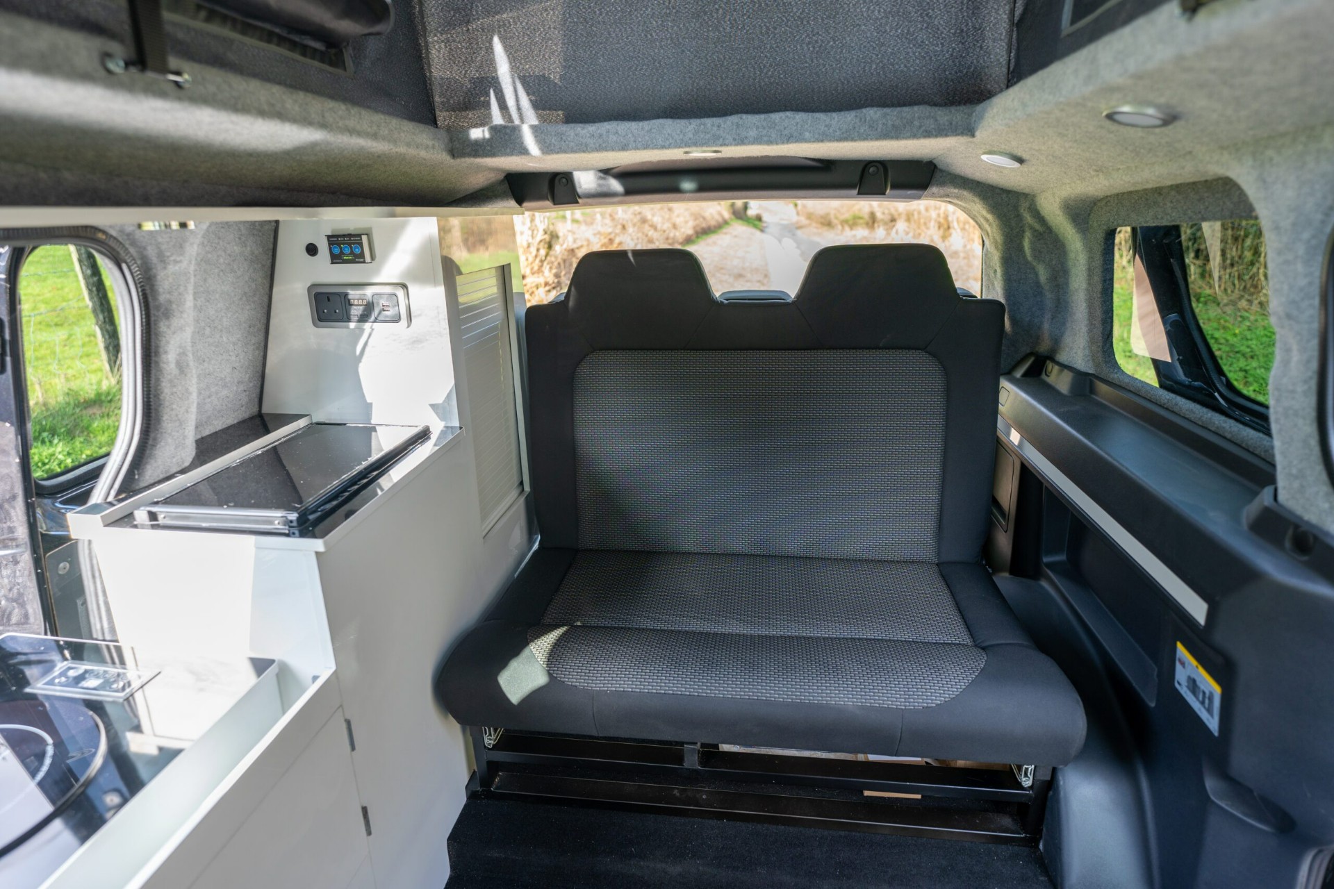 van life goes all electric in this 100k volkswagen id buzz pop top camper 11