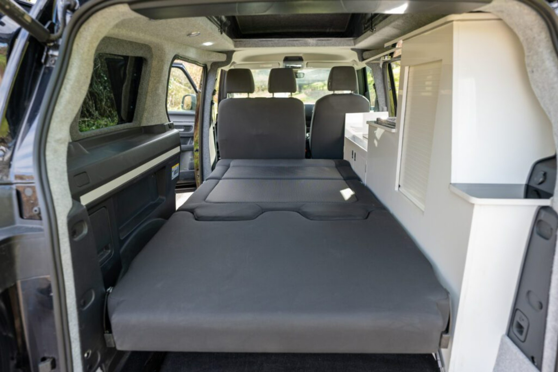 van life goes all electric in this 100k volkswagen id buzz pop top camper 12