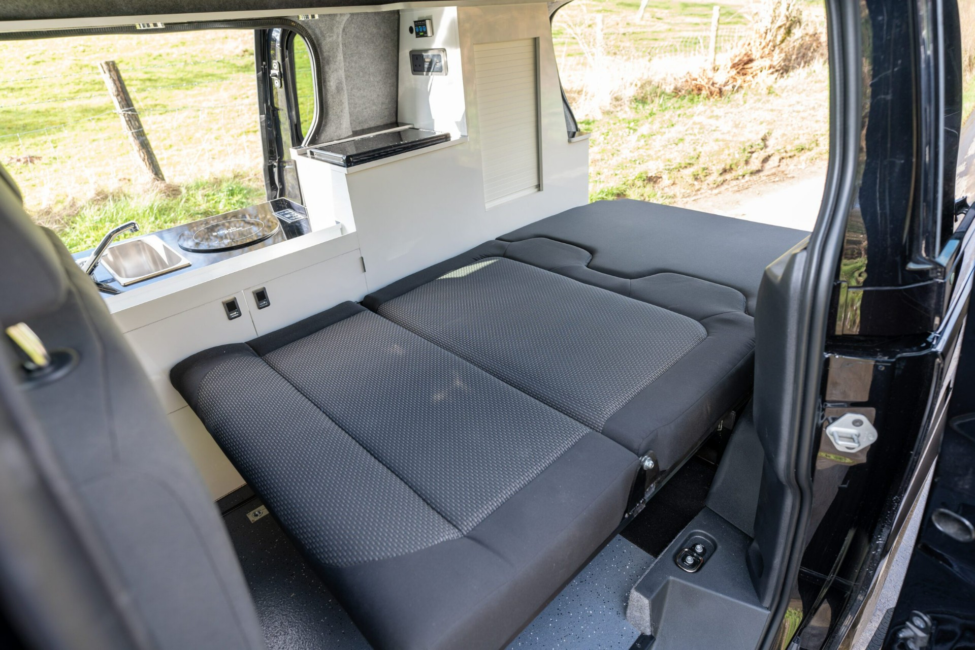 van life goes all electric in this 100k volkswagen id buzz pop top camper 13