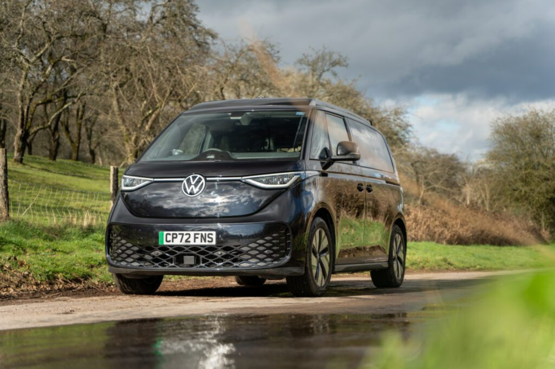 van life goes all electric in this 100k volkswagen id buzz pop top camper 3