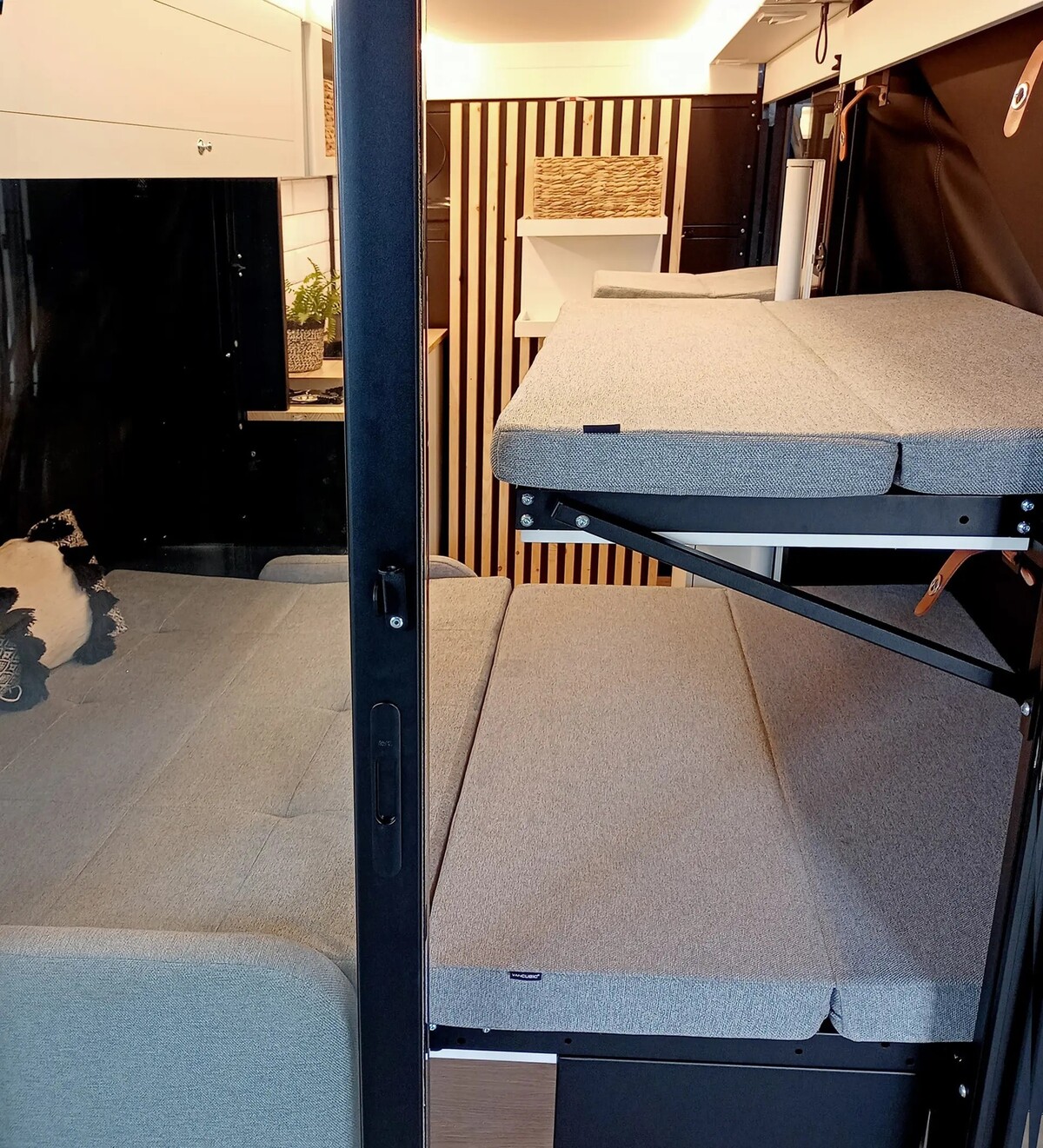 vancubic camper modules turn your cargo van into a modern house on wheels in just an hour 15