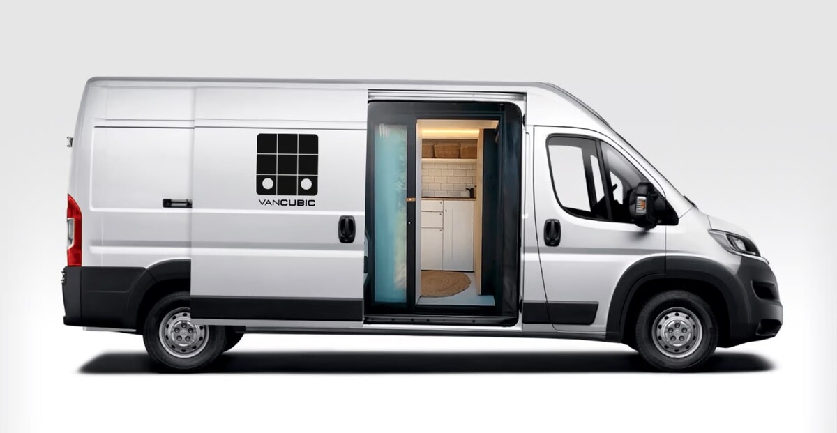 vancubic camper modules turn your cargo van into a modern house on wheels in just an hour 2