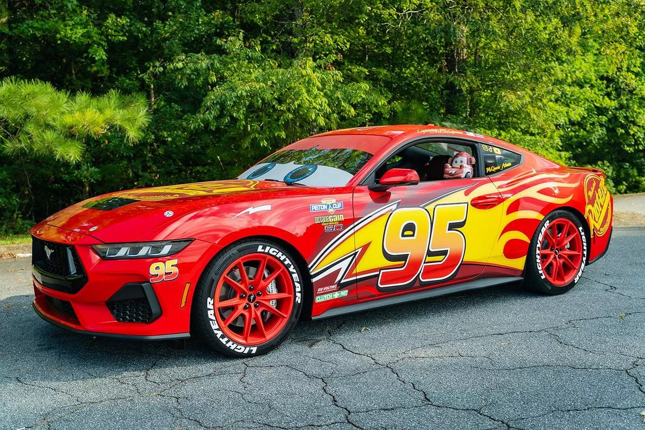 2024 Ford Mustang Lighting McQueen Atlanta 1