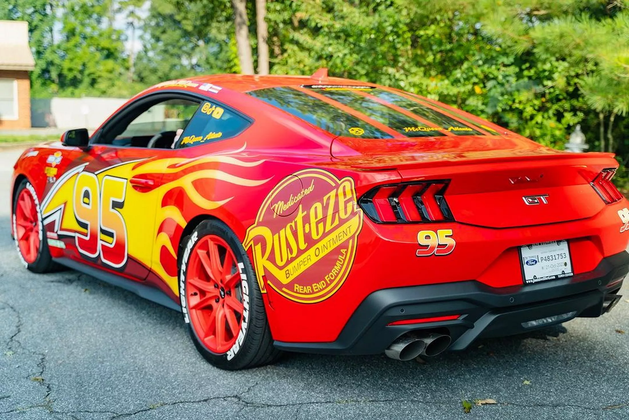 2024 Ford Mustang Lighting McQueen Atlanta 3