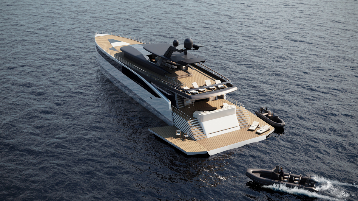 D iD 45m Yacht Concept open view
