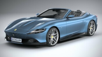 ferrari roma spider 2024 3d model c4d max obj fbx ma lwo 3ds 3dm stl 4572618 o