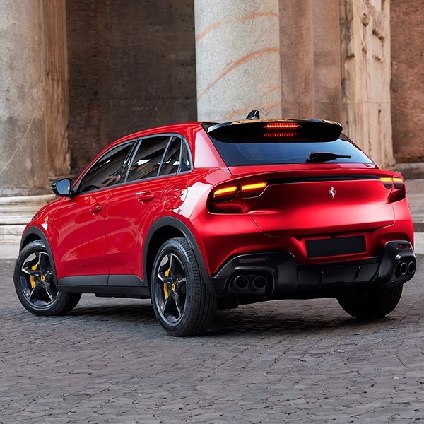 ferraris baby suv imagined theres nothing exotic about it 2