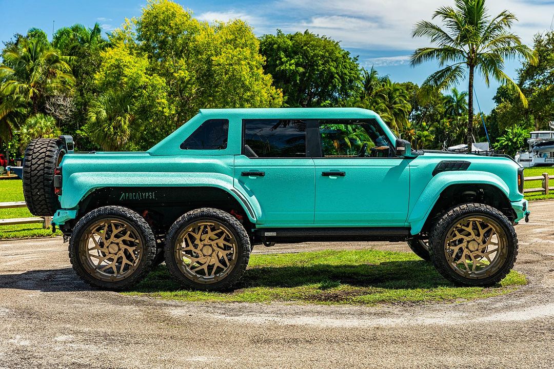 meet apocalypse knightmare allegedly the world s first ford bronco raptor