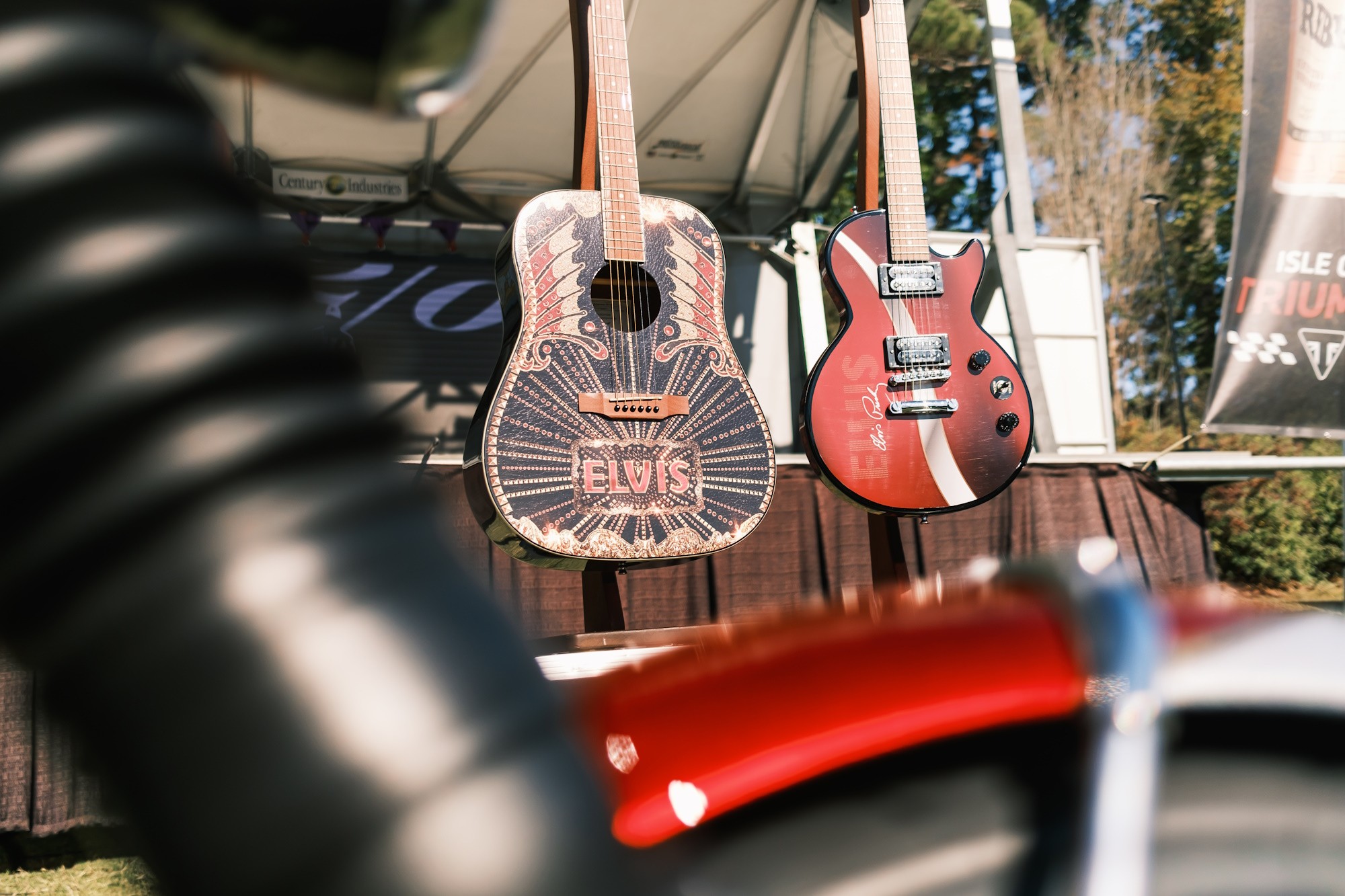 the myth of the elvis presley lost triumphs gives way to a very special t120 bonneville 5 1