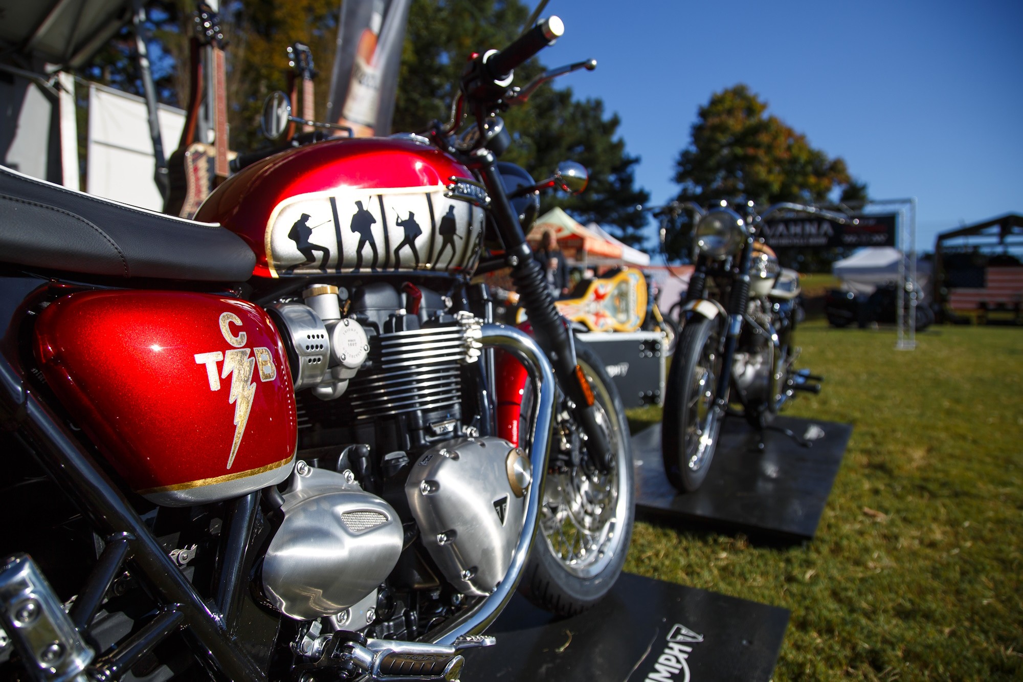 the myth of the elvis presley lost triumphs gives way to a very special t120 bonneville 7 1