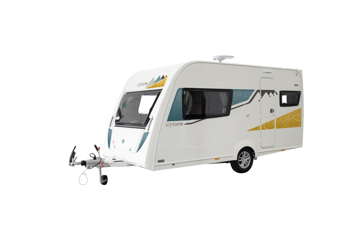 the xplore 422 travel trailer is tailor made for couples who want comfort and space 222978 1