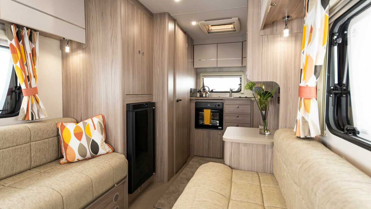the xplore 422 travel trailer is tailor made for couples who want comfort and space 2
