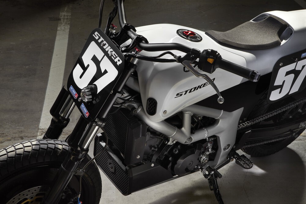 this suzuki sv650 street tracker doesnt need a vibrant colorway to stand out 10