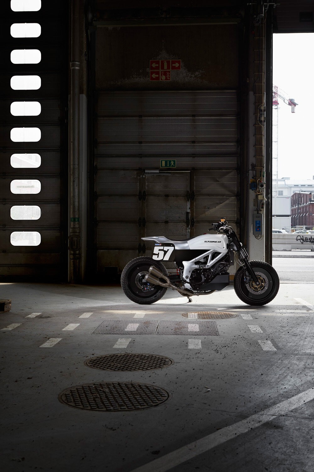 this suzuki sv650 street tracker doesnt need a vibrant colorway to stand out 2
