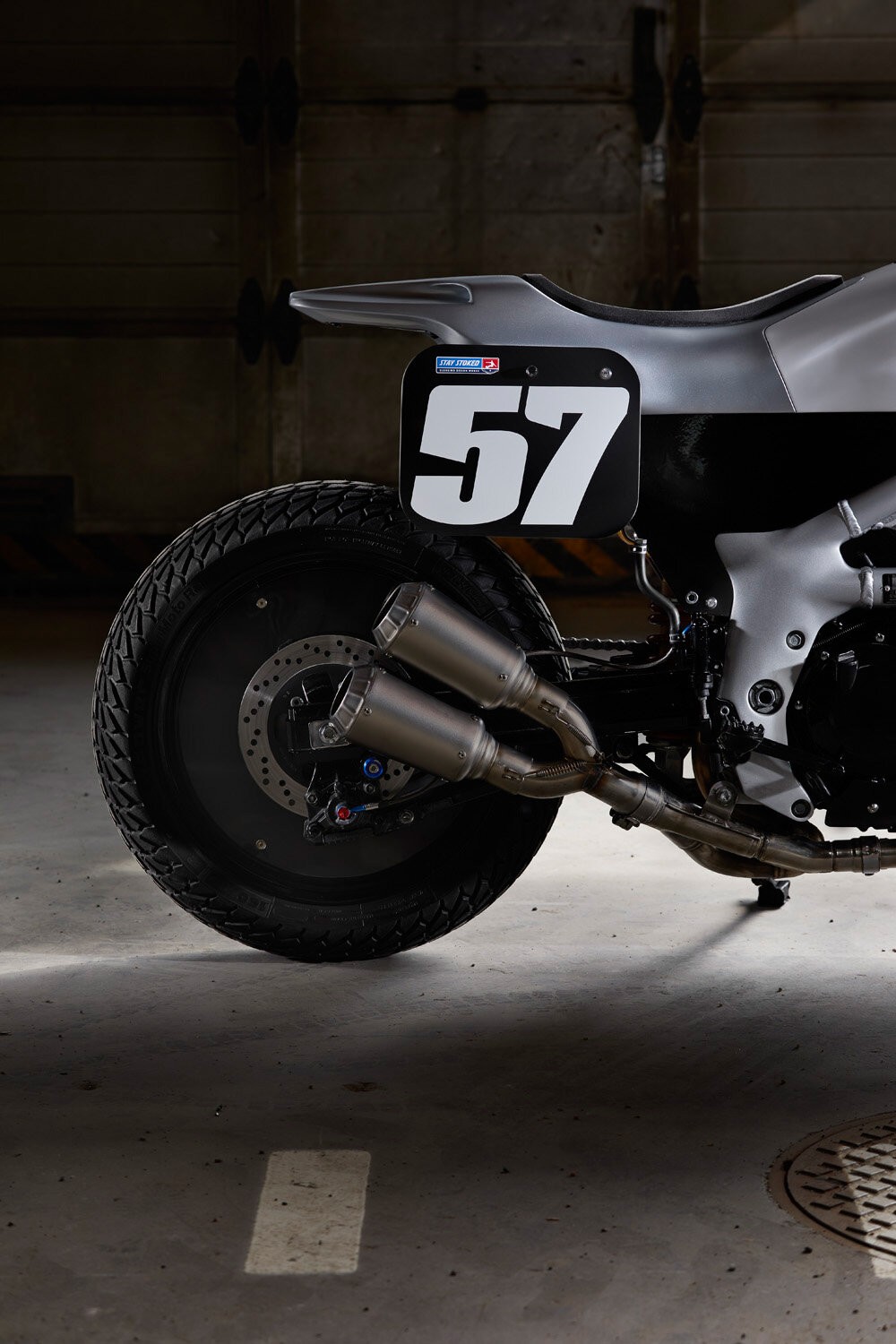 this suzuki sv650 street tracker doesnt need a vibrant colorway to stand out 3