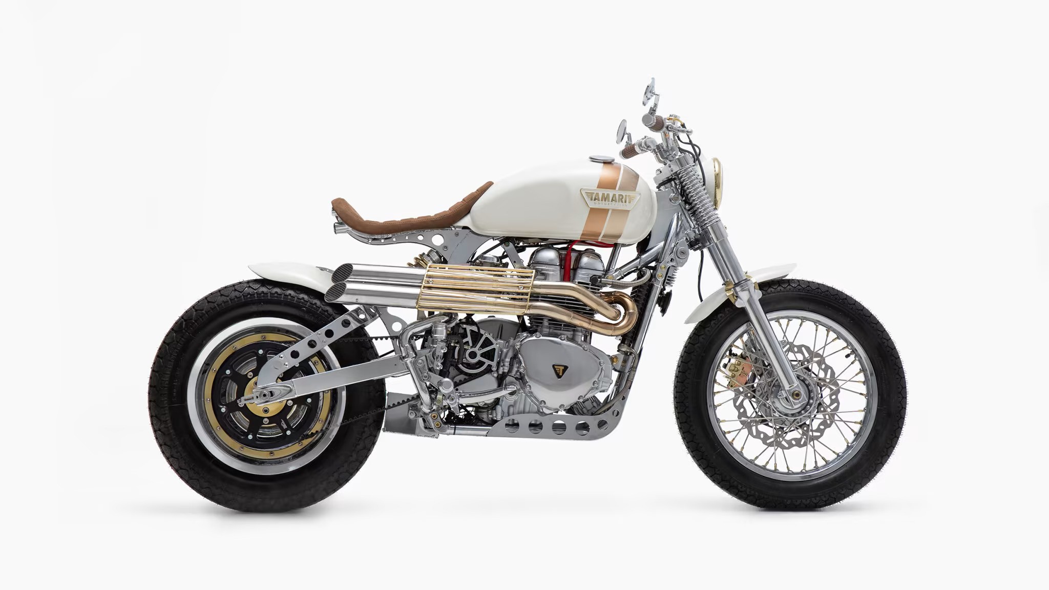 triumph bonneville phantom is way cooler than words could even begin to