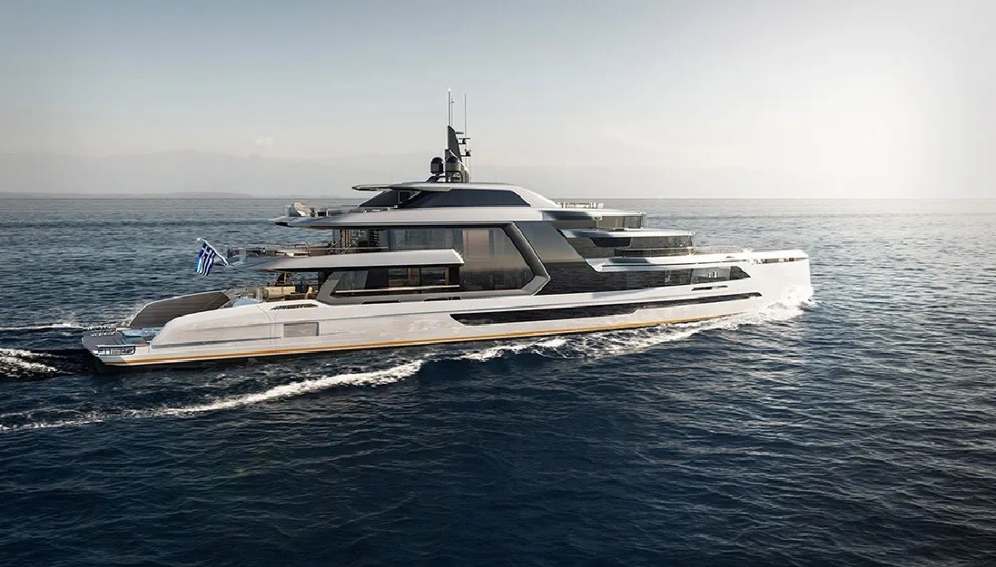 vesper superyacht concept is all about alfresco living and a deep connection with the sea 1