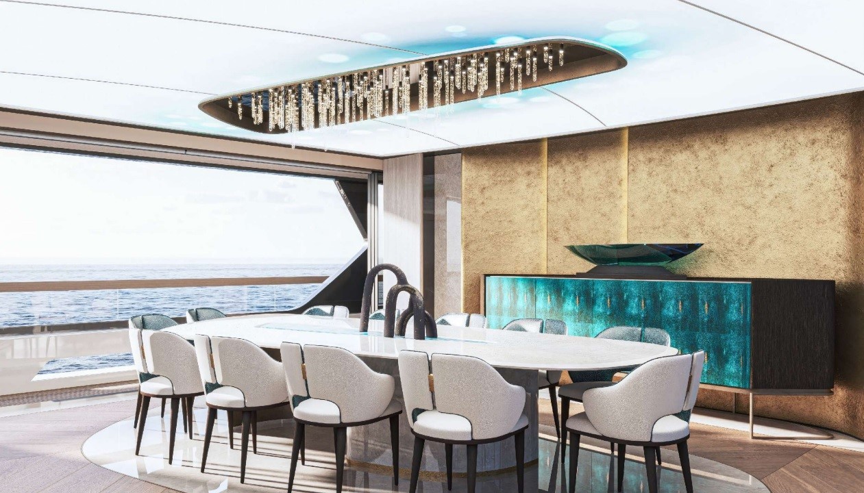 vesper superyacht concept is all about alfresco living and a deep connection with the sea 10