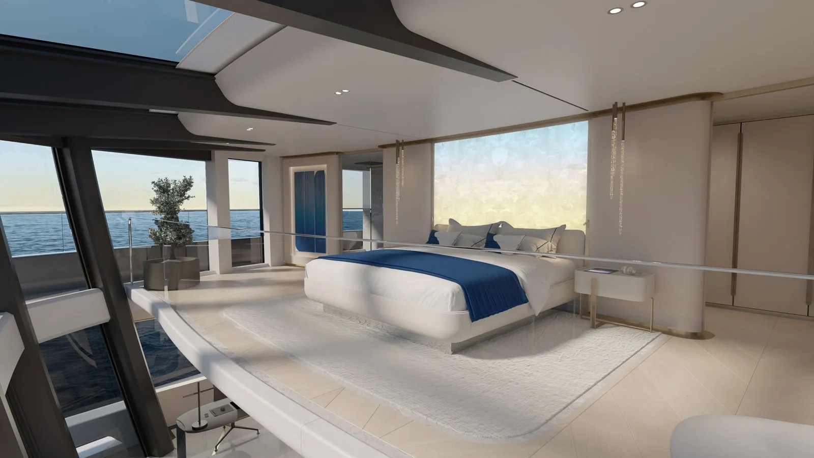 vesper superyacht concept is all about alfresco living and a deep connection with the sea 5