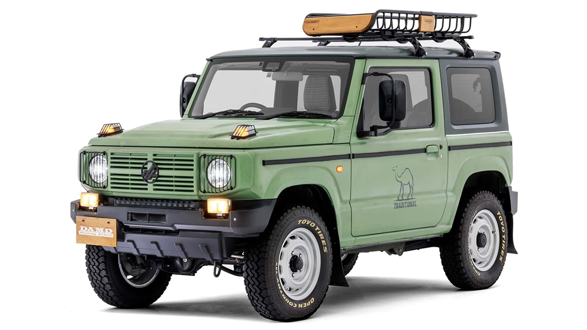 damd traditional g suzuki jimny body kit