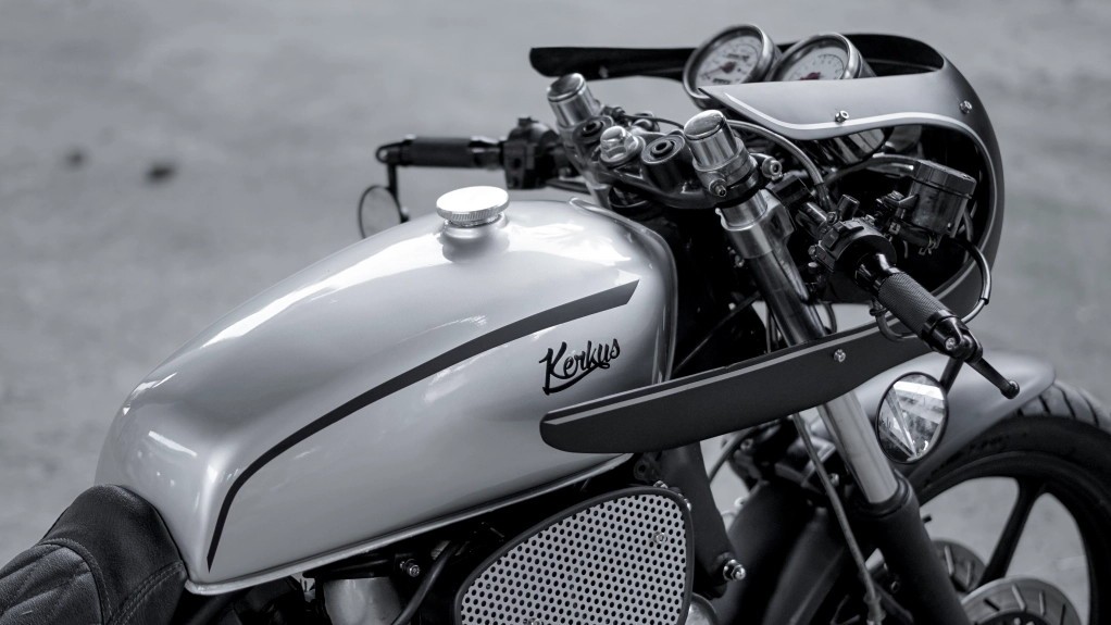one off yamaha virago 1100 cafe racer has a sporty allure and room for two 18