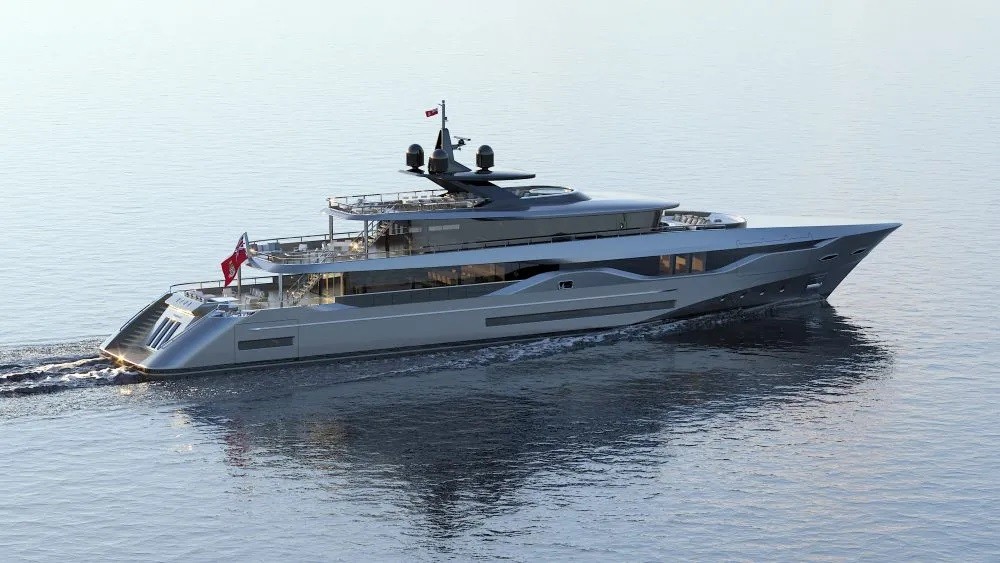 the azua superyacht concept is designed for young owners looking for elegance and speed 1