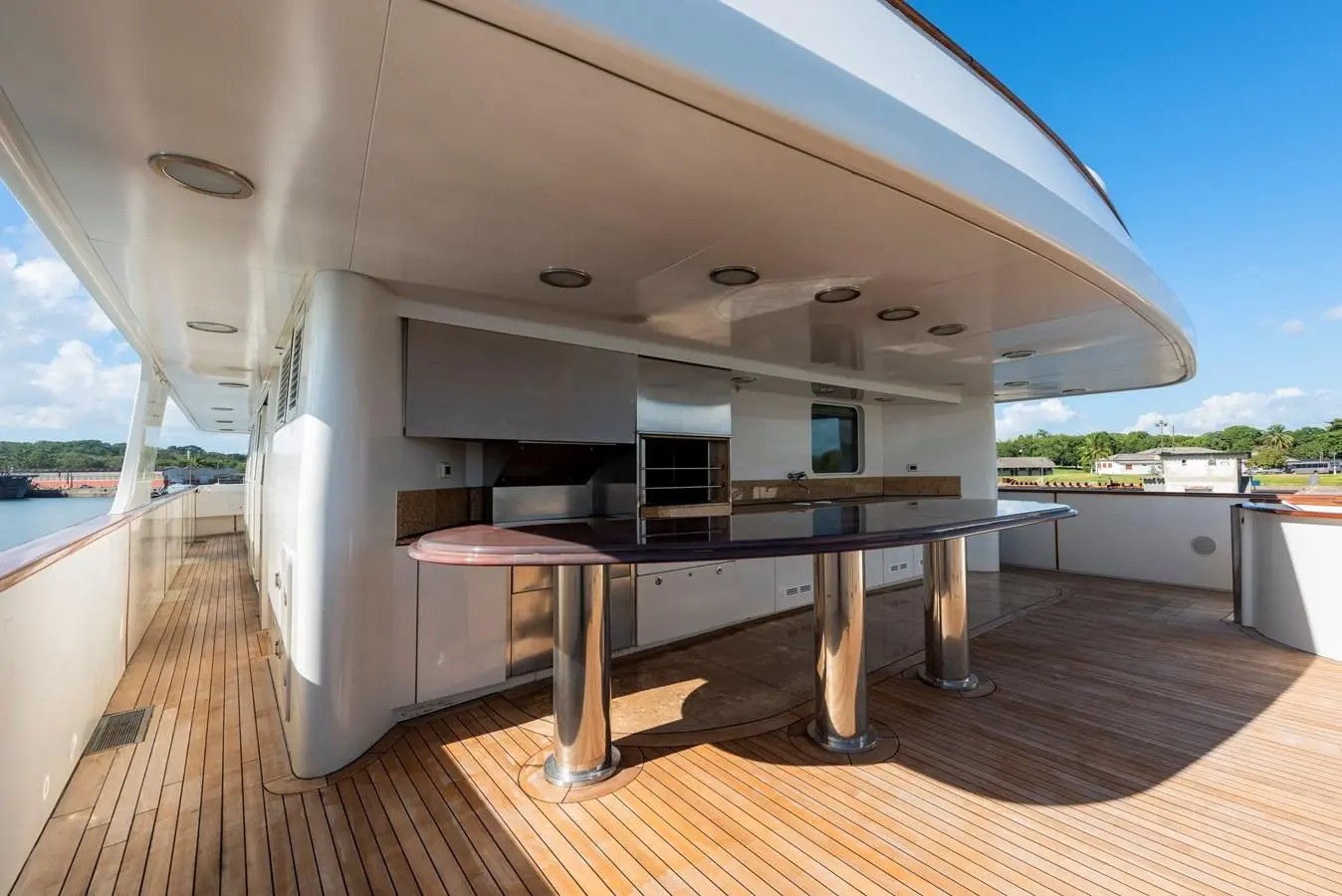 the twenty year old big aron is a no nonsense expedition yacht 29