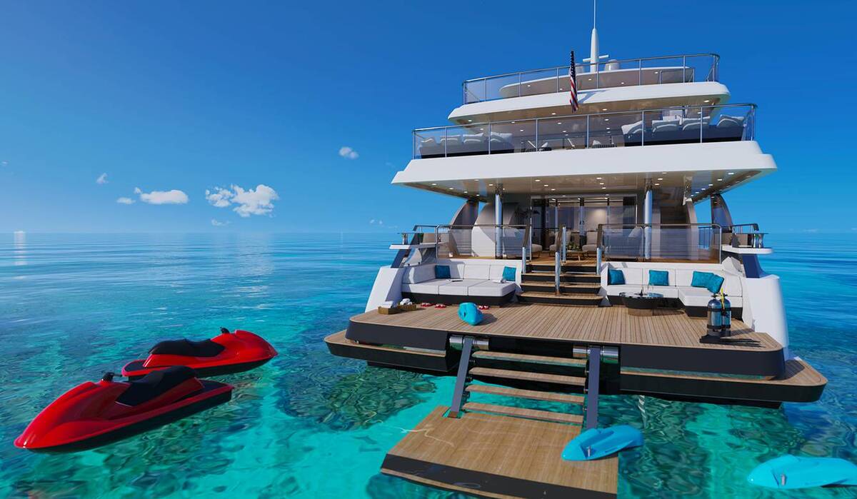this american made superyacht stands out with one of a kind atrium and infinity deck 3